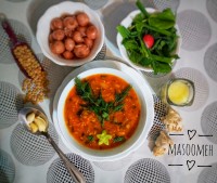 سوپ عدسی چالش غذای سالم