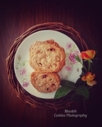 کوکی گردویی کشمشی