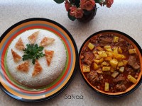 چالش غذای سالم.. خورش لوبیا چشم بلبلی