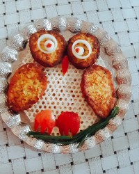 کوکو قارچ و سیب زمینی