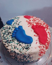 کیک اسفنجی۳تخم مرغی