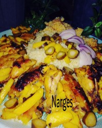 کتف وبال مرغ تابه ای