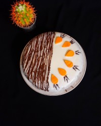 کیک هویج کرمدار