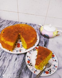 کیک هویج وکشمش