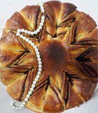 نان شکلاتی نان _شکلاتی نان_ صبحانه دوستای عزیزم خوشمزه هاتون نوش جونتون باشه❤