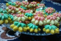 شیرینی گل مینای دلبرانه