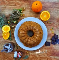 کیک موز و گردو