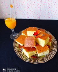 کیک پرتقالی با طعمی عالی