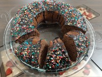 کیک موکا شکلاتی