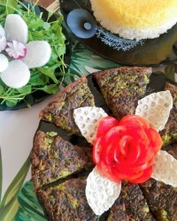 کوکو سبزی سکوت بانو