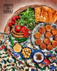 شامی لپه با سینه مرغ