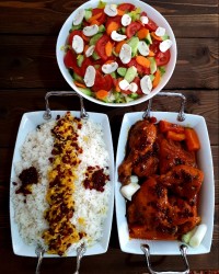 ناهار جاتون سبز تقدیم به نگاه زیباتون