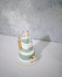 کیک سه طبقه البته به وزن750گرم