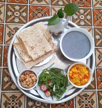 (کشک)قوروت و کدو غذای محلی خراسان جنوبی