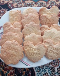 بیسکوییت ساده فاطمه پز