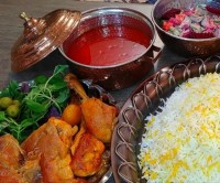 مرغ و آلو، سالاد لبو