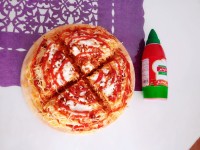 پیتزا ماکارونی ❤❤