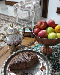 کیک شیر با دستور لی لی عزیز?