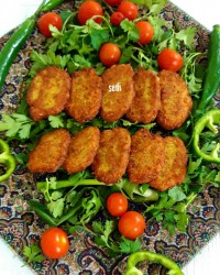 کوکو سیب زمینی خام