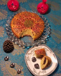 نان سیب زمینی شکلاتی