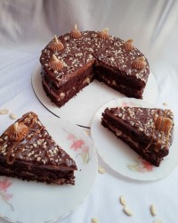 شکلات اسنیکرز خانگی