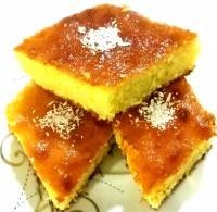 کیک باقلوای نارگیلی