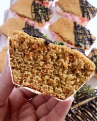 کاپ کیک هویج وپرتقالی