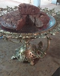 کیک شکلاتی گردویی