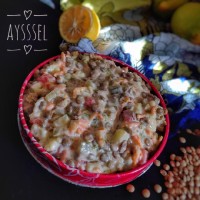 سالاد عدس مخصوص