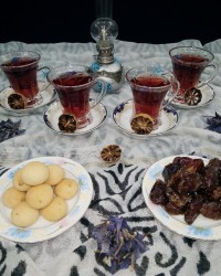 دمنوش گل گاوزبان ولیموعمانی