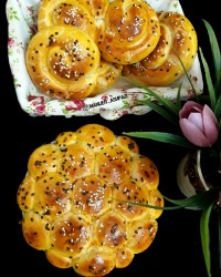 نان لانه زنبوری_نان شیرمال