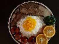 کباب تابه ای جای دوستان خالی