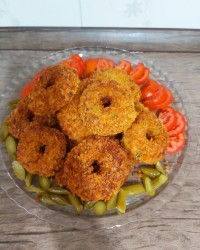 دونات مرغ .ورق بزنید