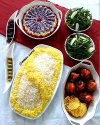 خورشت بقچه بادمجان