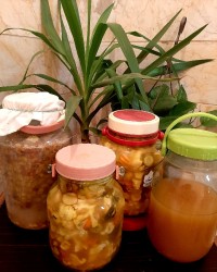 ترشی گل کلم مخلوط