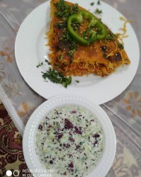 ماکارونی و خیار ماست??