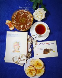دسر کدو حلوایی با شیره انگور