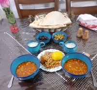 ابگوشت غذای مورد علاقه ی همسرم