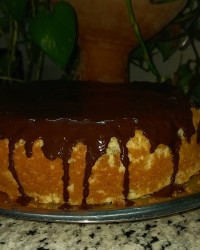 کیک شیفون نارگیلی