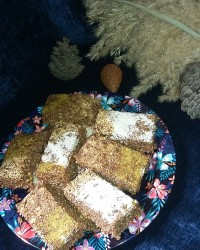 حلوای گنجدی پرمغز