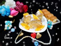 کیک پرتقالی اسفنجی