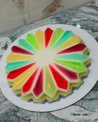 ژله پاناکوتا رنگین کمان