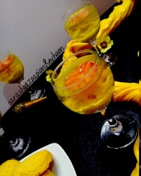 دسر گردویی و ژله موزی