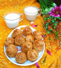 نان خامه ای (نارنجکی) ویژه روز مادر لطفا ورق بزنید