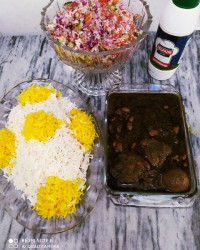 قورمه سبزی خوشمزه