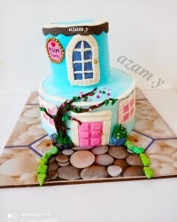 کیک خانه برای مهربونترین مادر دنیا