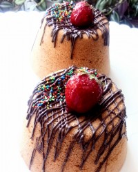 مینی کیک هل و گلاب