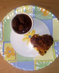 خورش فسنجان با کوفته قلقلی گیاهی