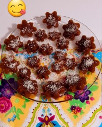 حلوا دارچینی با کمک مامانم