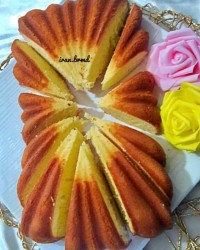 کیک شیر داغ